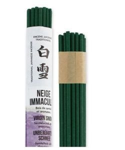 Japanese incense (short scroll): pristine Snow, 35 sticks